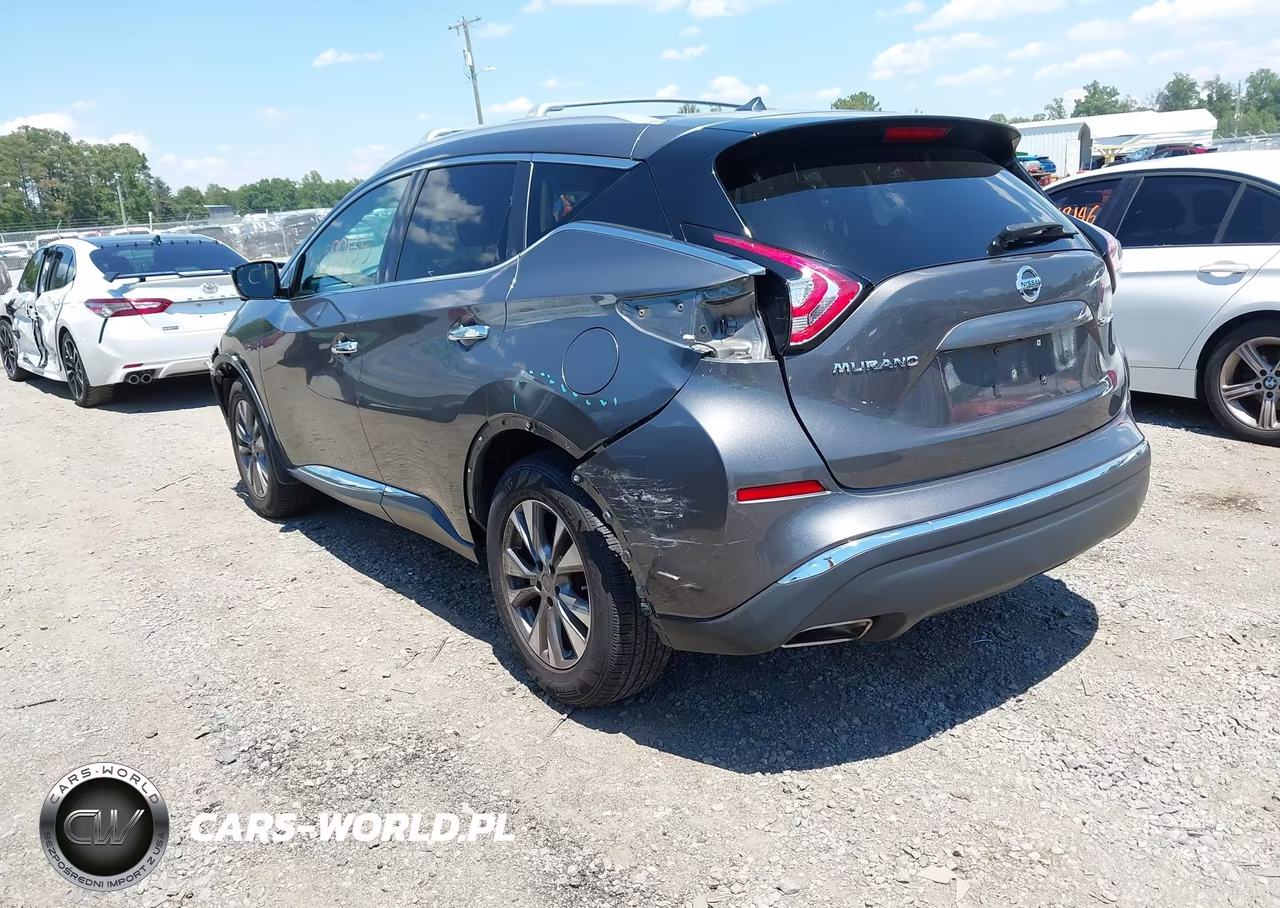 2015 Nissan Murano Sl VIN:5N1AZ2MH3FN285516 - 3