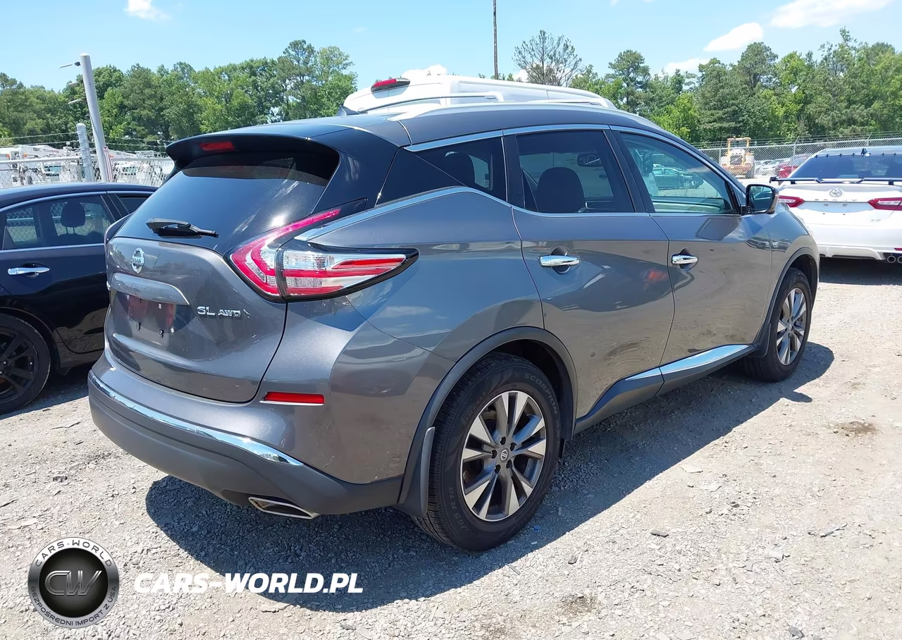2015 Nissan Murano Sl VIN:5N1AZ2MH3FN285516 - 4