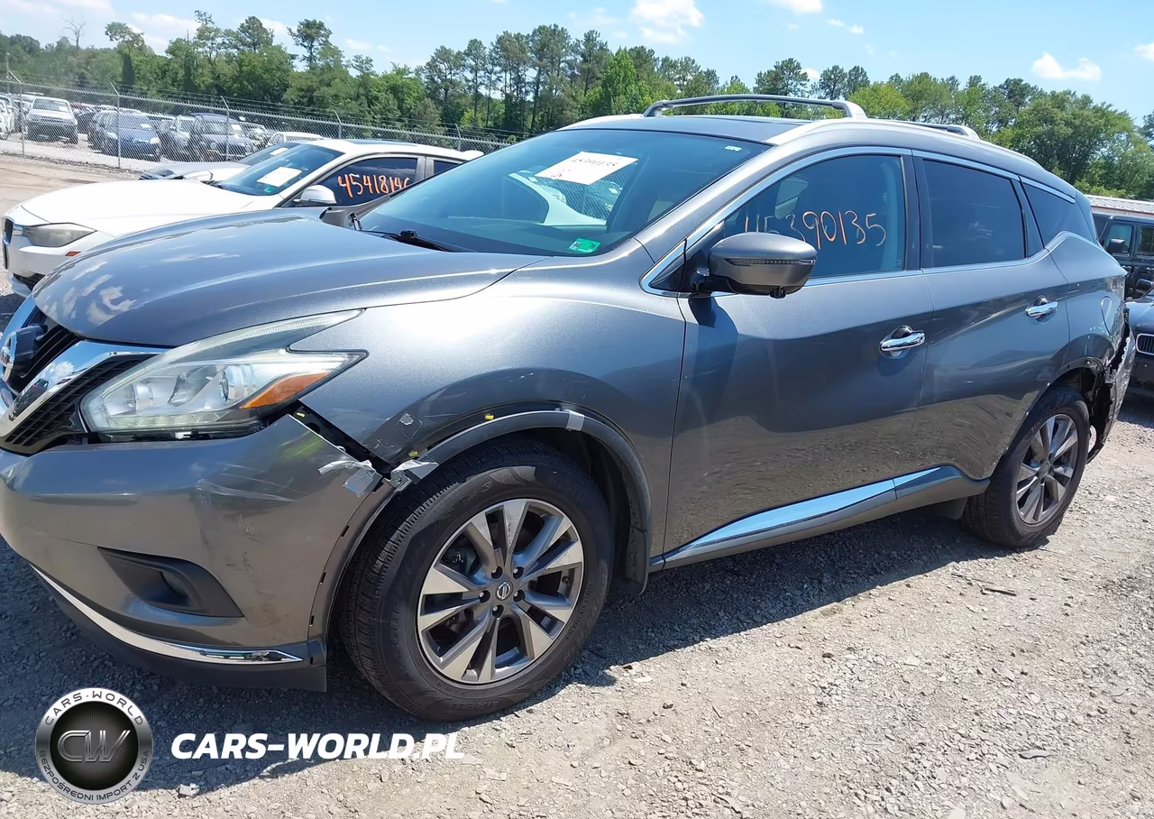 2015 Nissan Murano Sl VIN:5N1AZ2MH3FN285516 - 6
