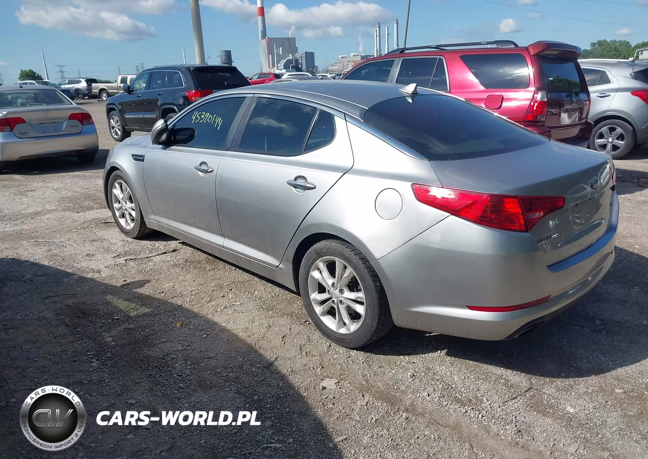 2013 Kia Optima Lx VIN:5XXGM4A77DG115043 - 3