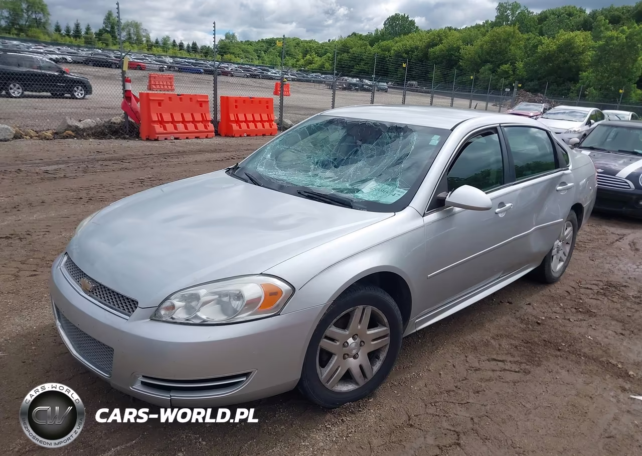 2013 Chevrolet Impala Lt VIN:2G1WG5E39D1231214 - 2