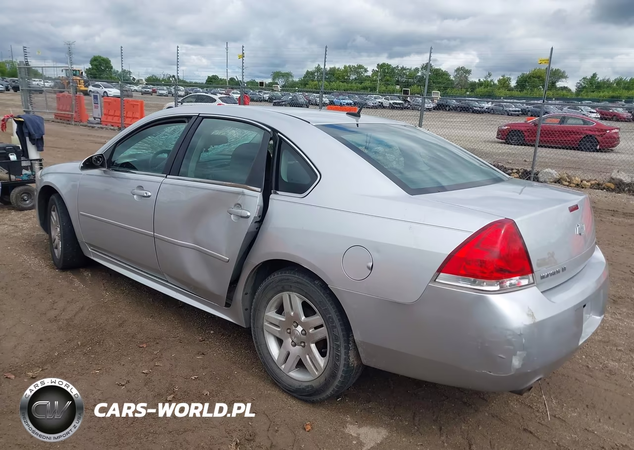 2013 Chevrolet Impala Lt VIN:2G1WG5E39D1231214 - 3
