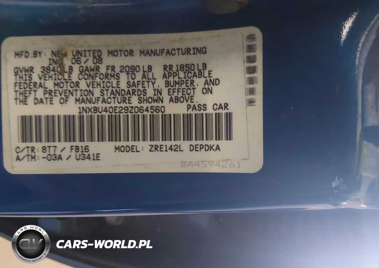 2009 Toyota Corolla Le VIN:1NXBU40E29Z064560 - 9