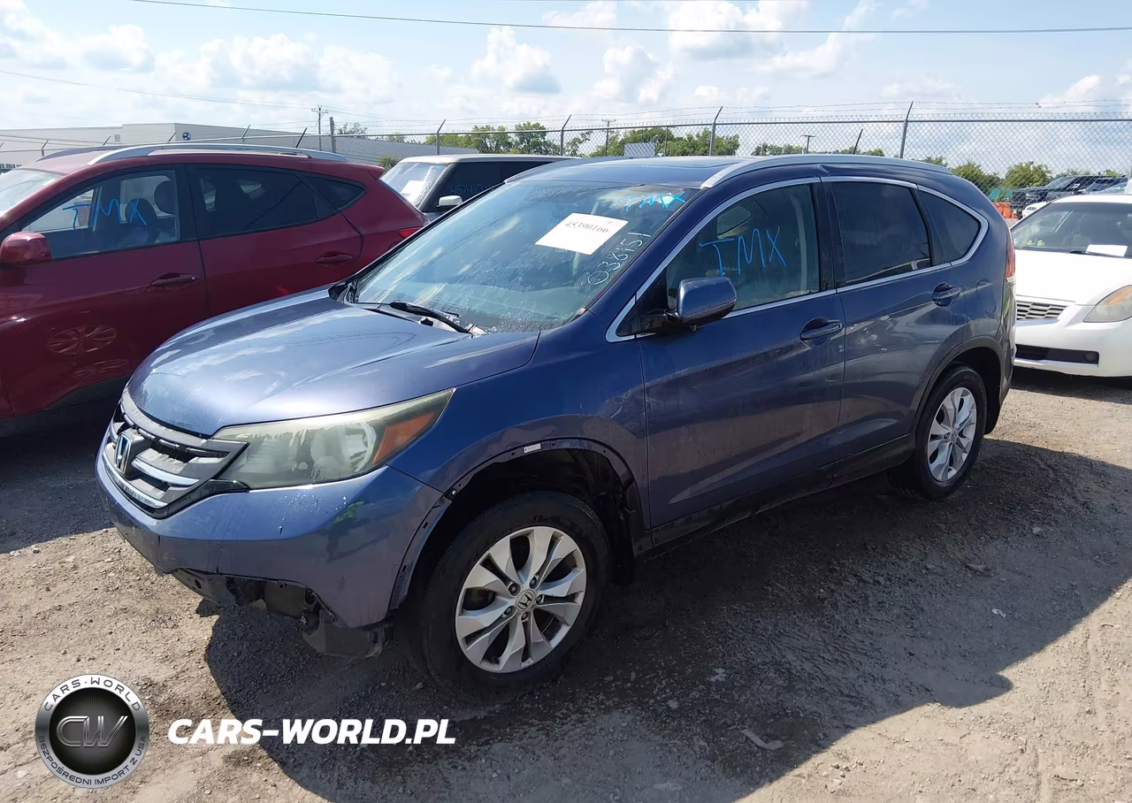 2013 Honda Cr-V Ex-L VIN:5J6RM4H77DL038151 - 2