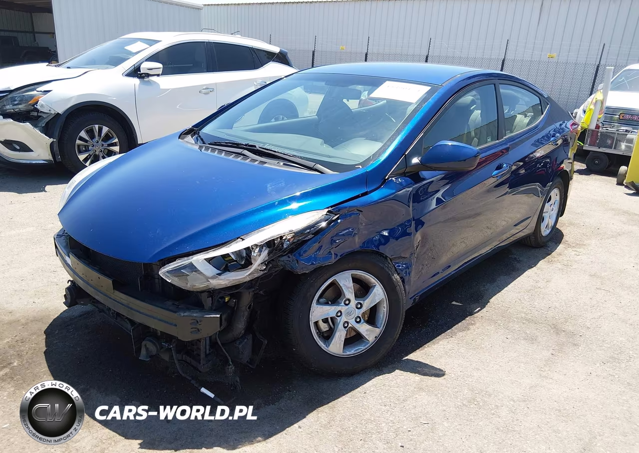 2015 Hyundai Elantra Se VIN:5NPDH4AE1FH612814 - 2
