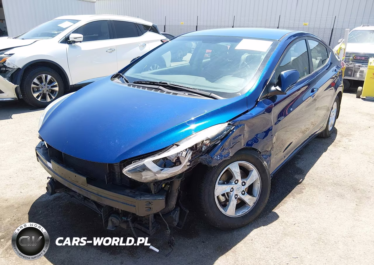 2015 Hyundai Elantra Se VIN:5NPDH4AE1FH612814 - 6