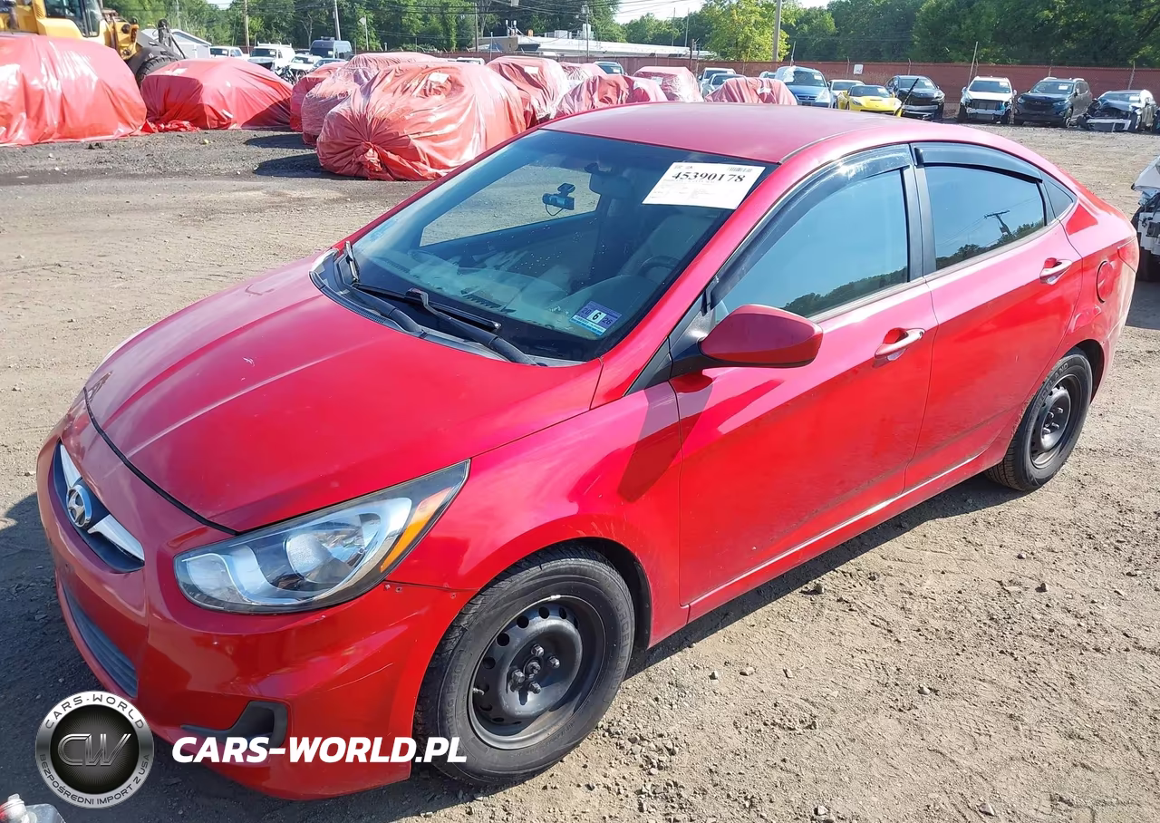 2012 Hyundai Accent Gls VIN:KMHCT4AE5CU127051 - 12