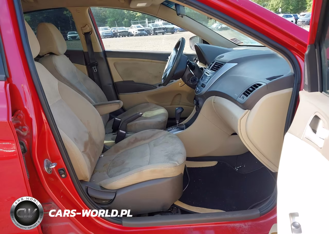 2012 Hyundai Accent Gls VIN:KMHCT4AE5CU127051 - 5