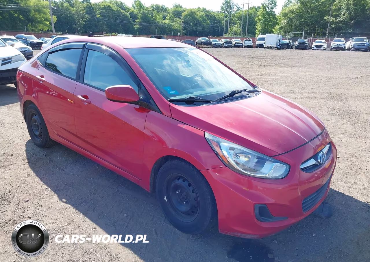 2012 Hyundai Accent Gls VIN:KMHCT4AE5CU127051 - 6