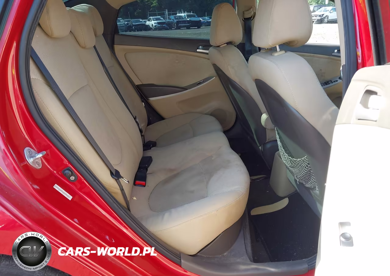 2012 Hyundai Accent Gls VIN:KMHCT4AE5CU127051 - 8