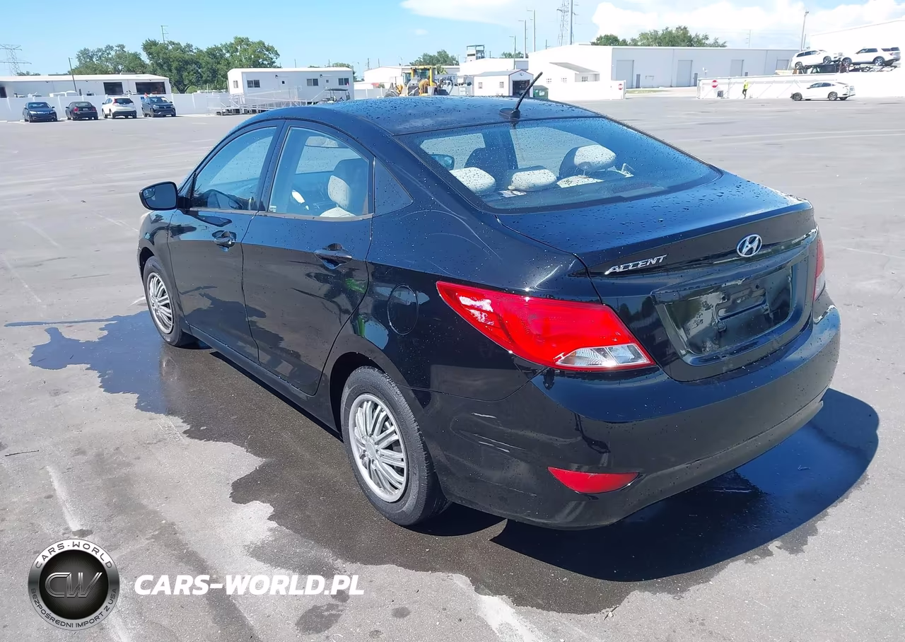 2015 Hyundai Accent Gls VIN:KMHCT4AE1FU906550 - 3