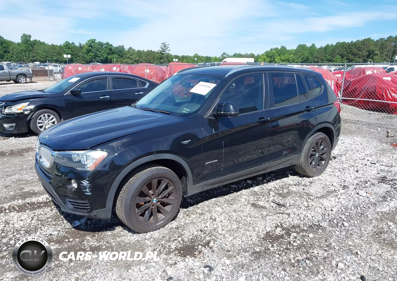 2017 BMW X3 Sdrive28I VIN:5UXWZ7C34H0X40367 - 2