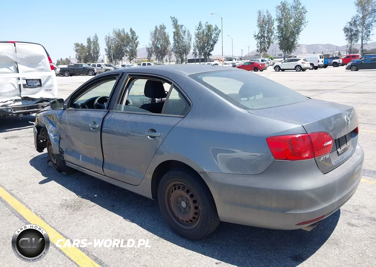 2012 Volkswagen Jetta 2.0L S VIN:3VW2K7AJ3CM418280 - 3