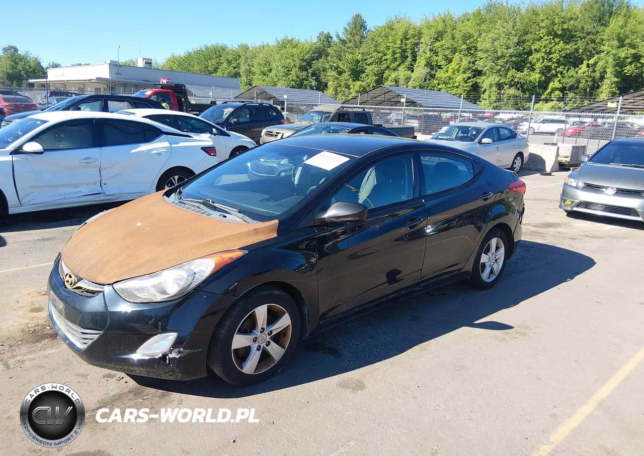 2013 Hyundai Elantra Gls VIN:5NPDH4AE7DH321828 - 2