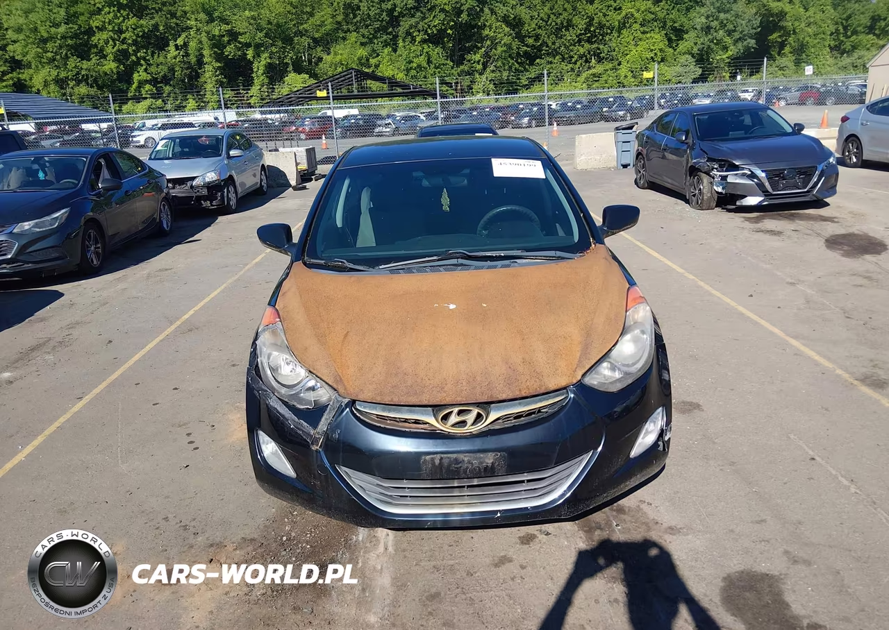 2013 Hyundai Elantra Gls VIN:5NPDH4AE7DH321828 - 6