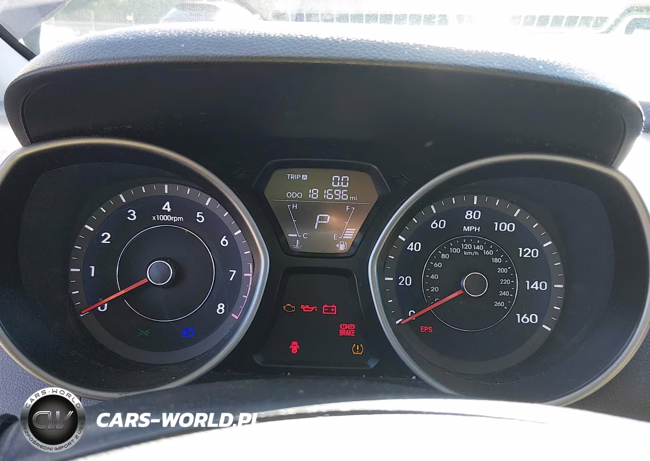 2013 Hyundai Elantra Gls VIN:5NPDH4AE7DH321828 - 7