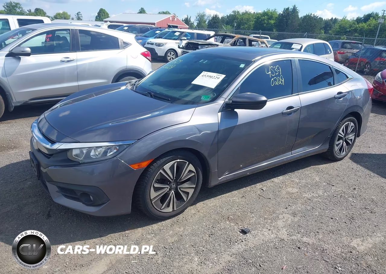 2017 Honda Civic Ex-T VIN:19XFC1F37HE209487 - 2