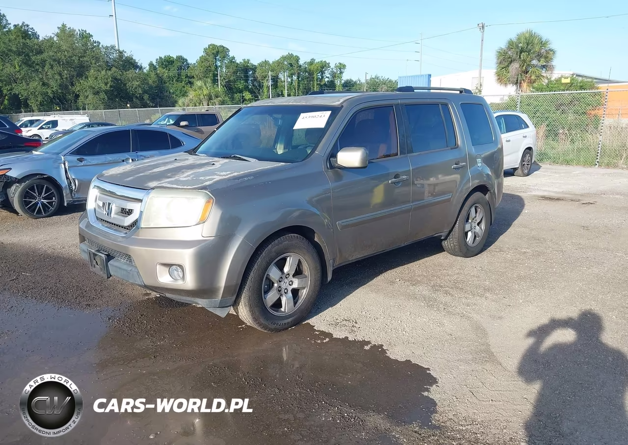 2009 Honda Pilot Ex-L VIN:5FNYF48569B050392 - 2