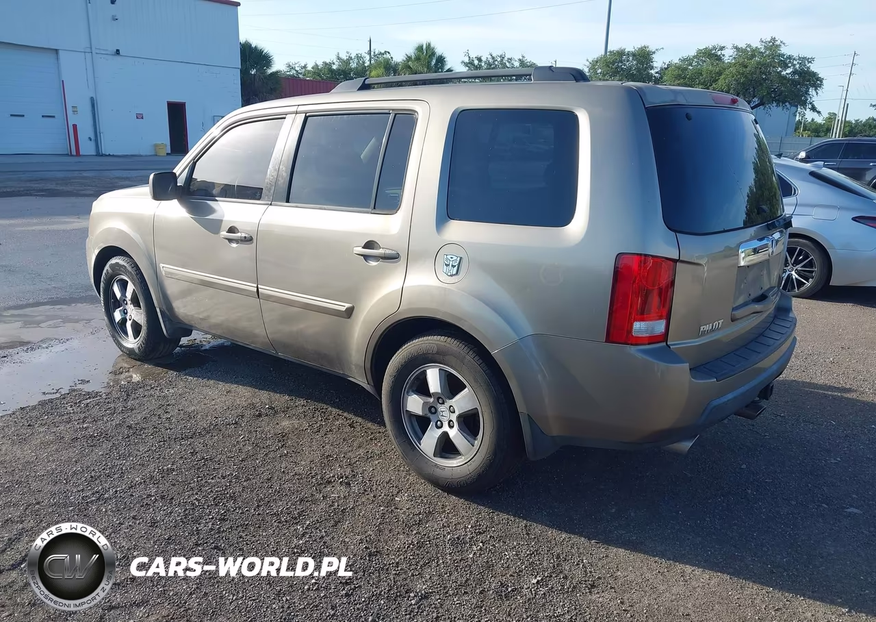 2009 Honda Pilot Ex-L VIN:5FNYF48569B050392 - 3