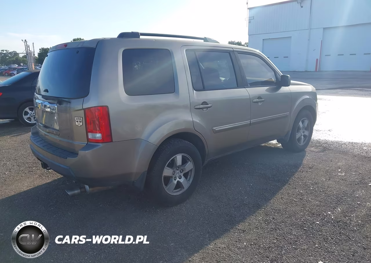 2009 Honda Pilot Ex-L VIN:5FNYF48569B050392 - 4