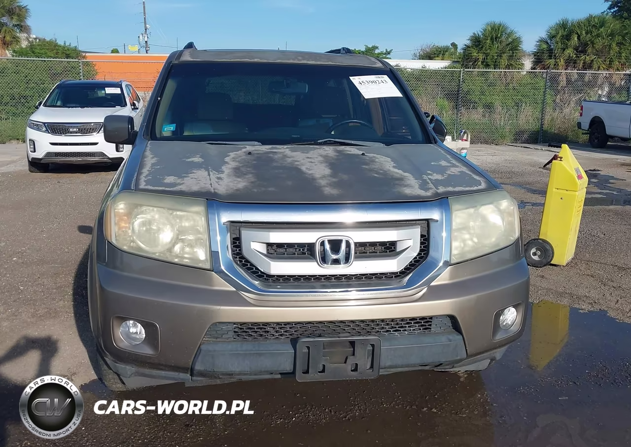 2009 Honda Pilot Ex-L VIN:5FNYF48569B050392 - 6