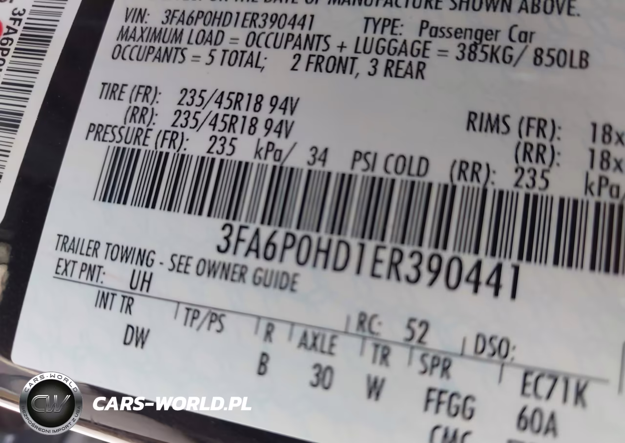 2014 Ford Fusion Se VIN:3FA6P0HD1ER390441 - 9