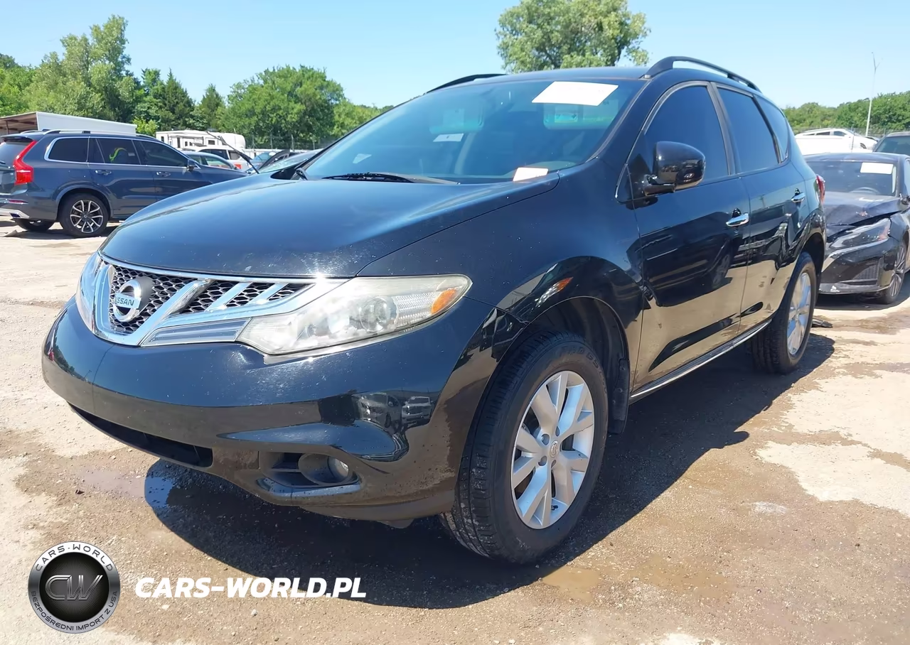 2014 Nissan Murano Sv VIN:JN8AZ1MW1EW531814 - 2