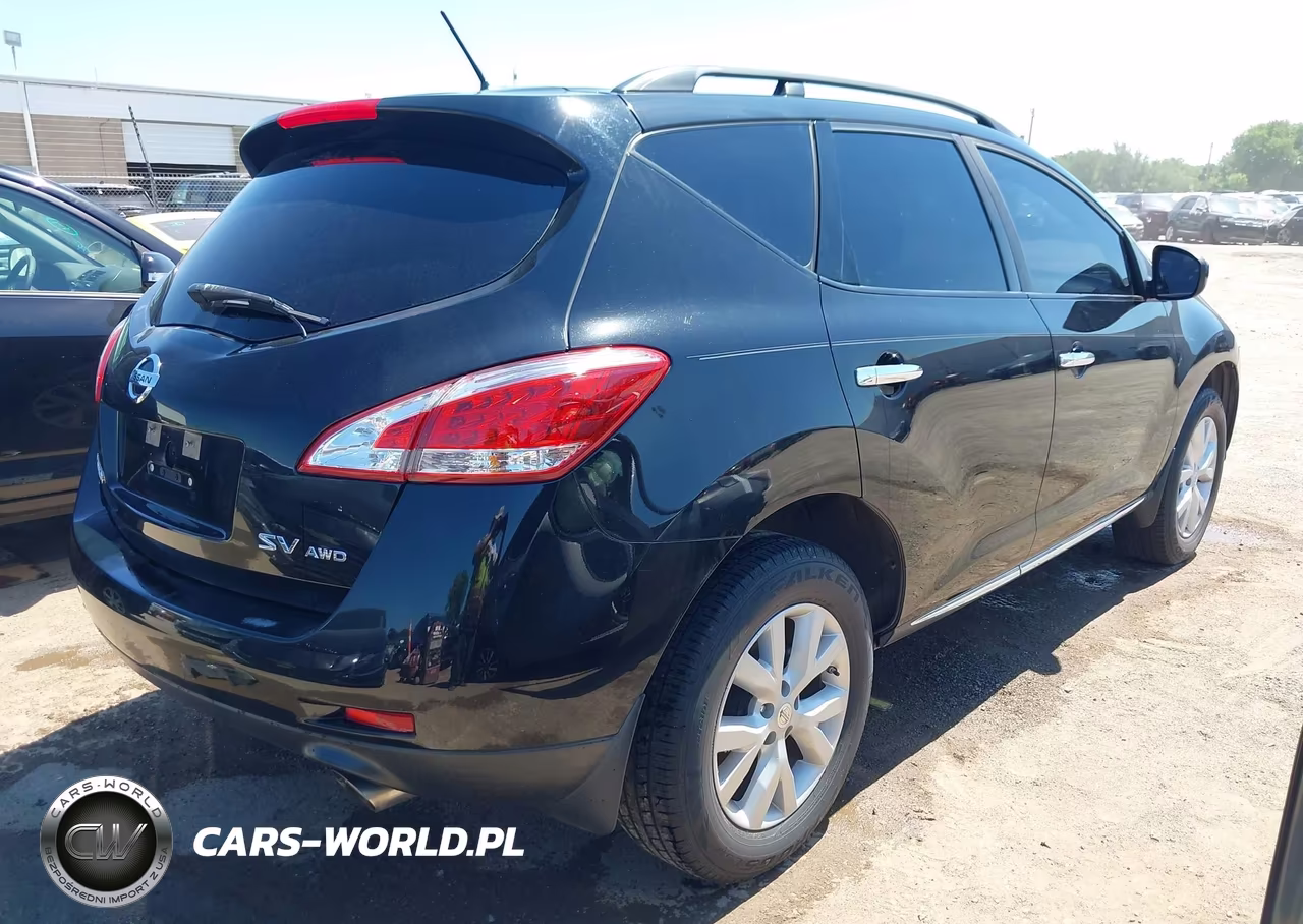 2014 Nissan Murano Sv VIN:JN8AZ1MW1EW531814 - 4