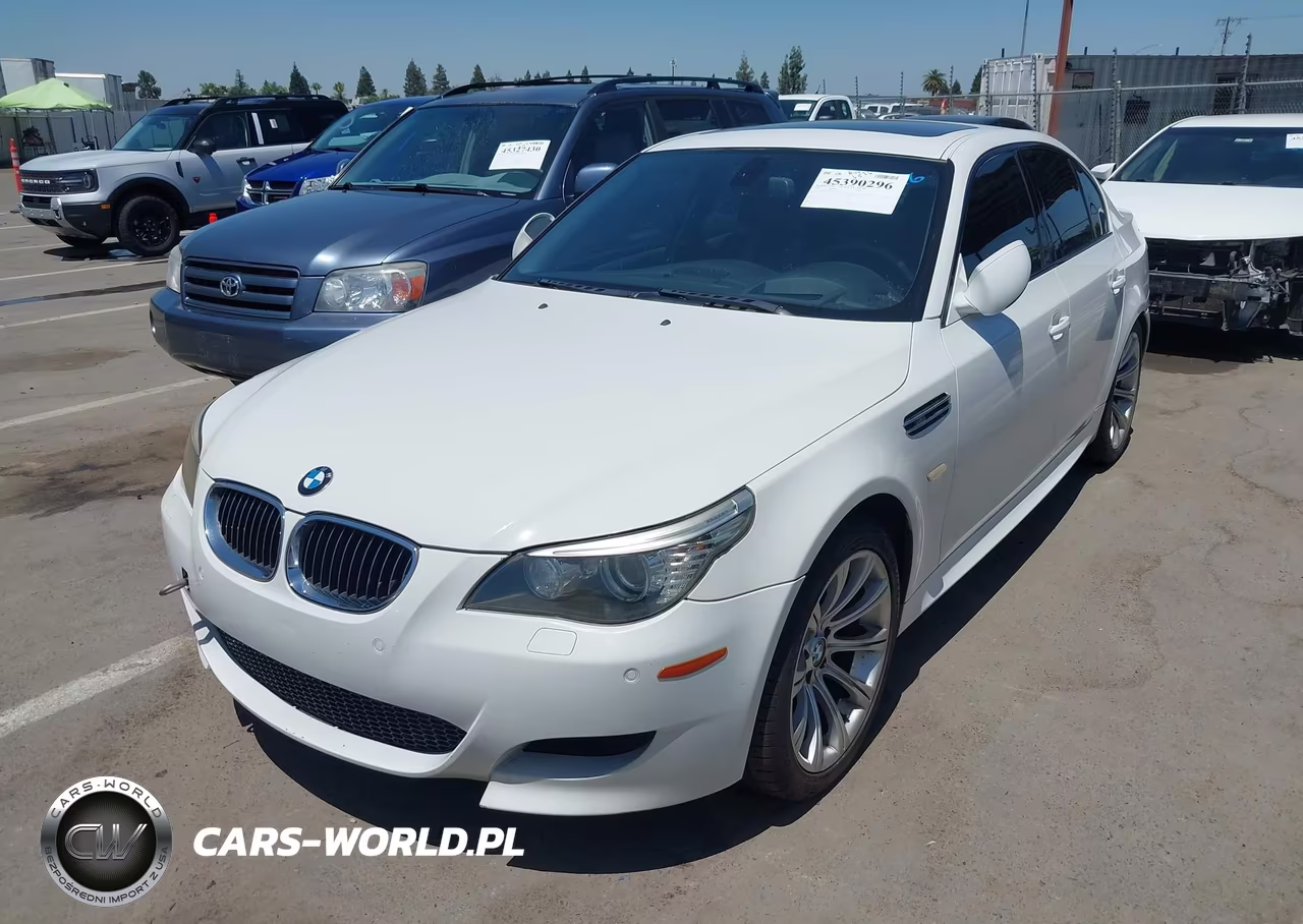 2008 BMW M5 VIN:WBSNB93558CX09506 - 2