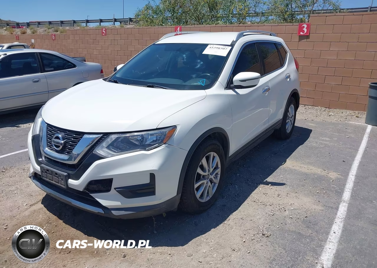 2017 Nissan Rogue Sv VIN:KNMAT2MTXHP543757 - 2
