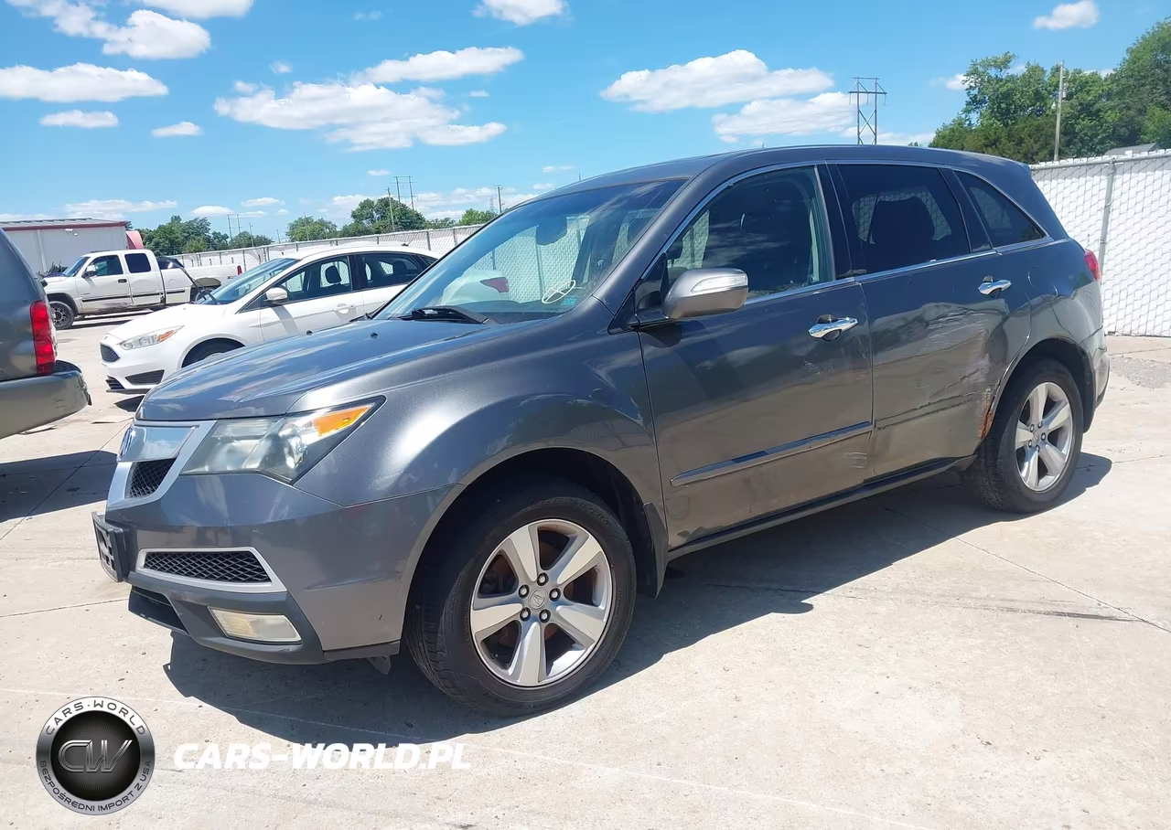 2011 Acura Mdx VIN:2HNYD2H27BH545419 - 2