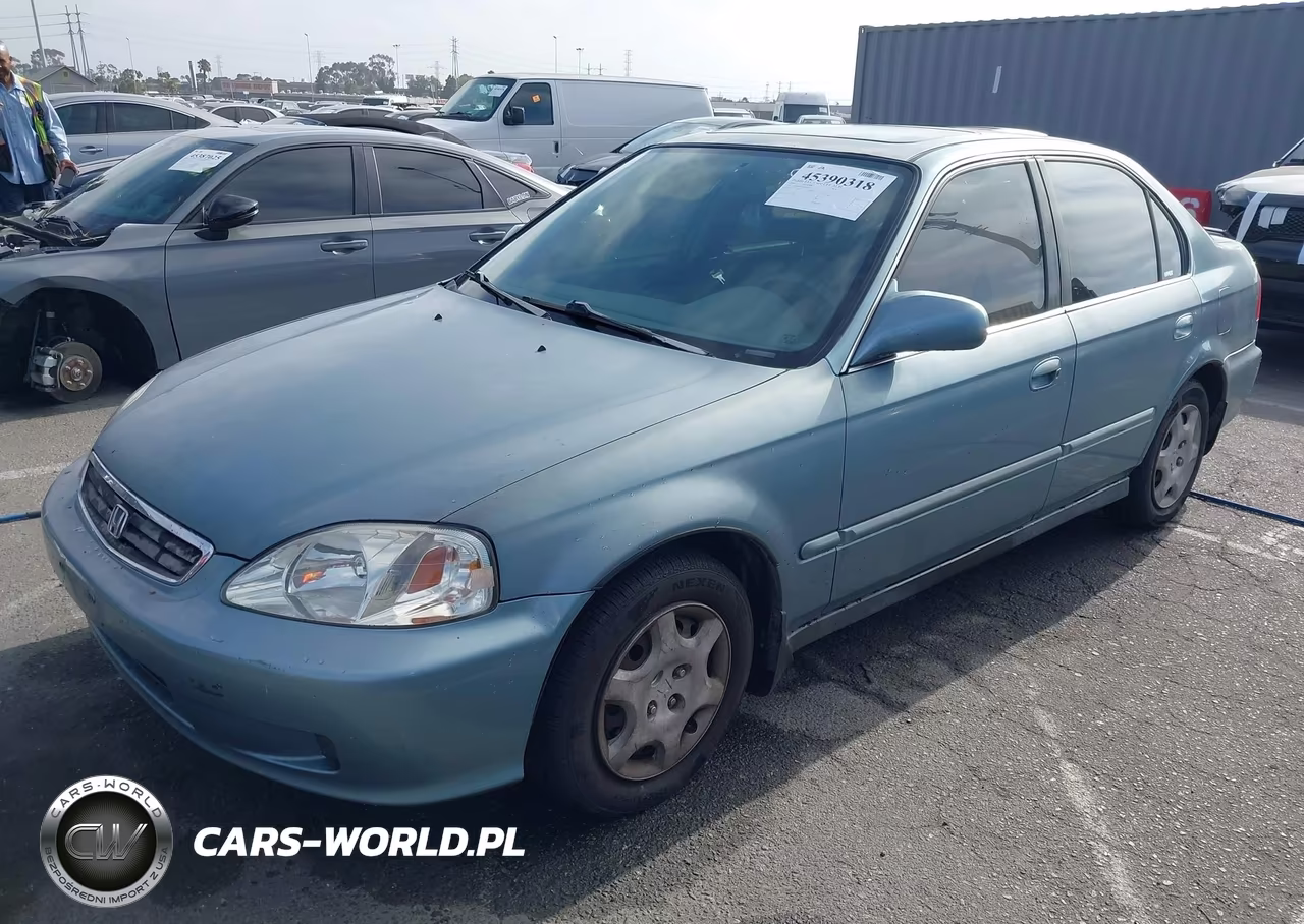 2000 Honda Civic Ex VIN:1HGEJ8644YL003524 - 2