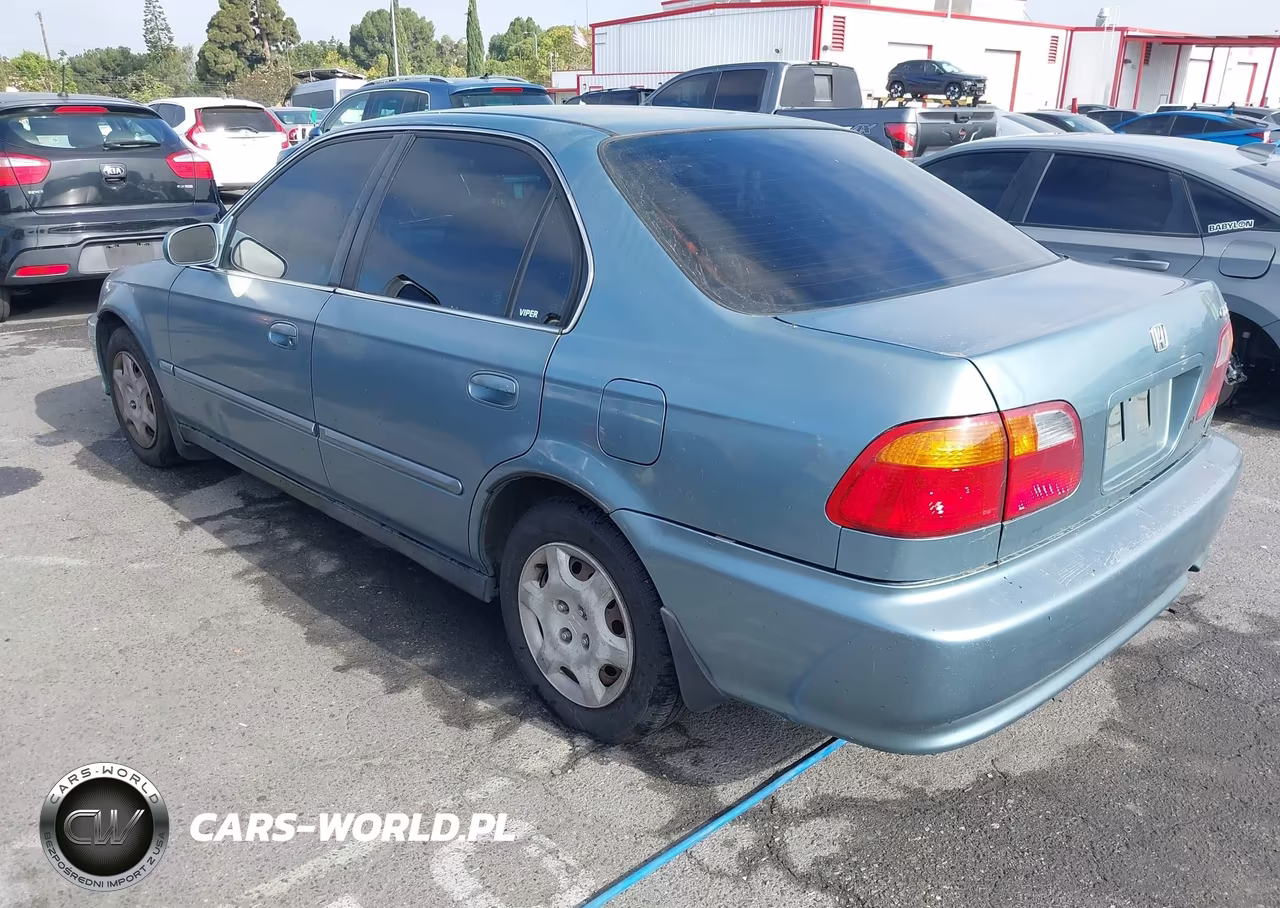 2000 Honda Civic Ex VIN:1HGEJ8644YL003524 - 3