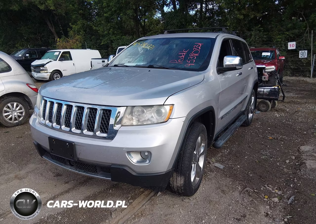 2013 Jeep Grand Cherokee Overland VIN:1C4RJFCT9DC631833 - 2