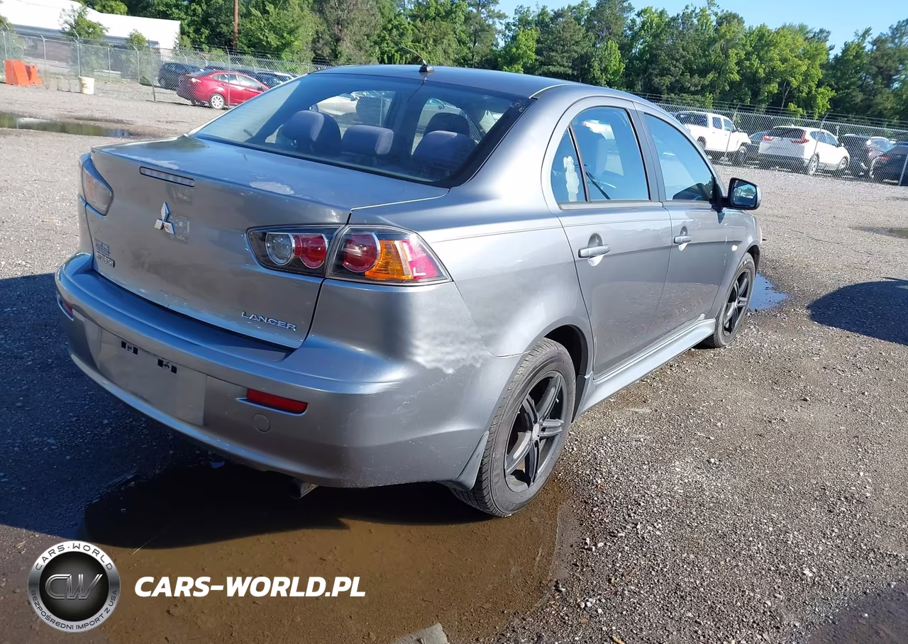 2014 Mitsubishi Lancer Es VIN:JA32U2FU0EU007919 - 4