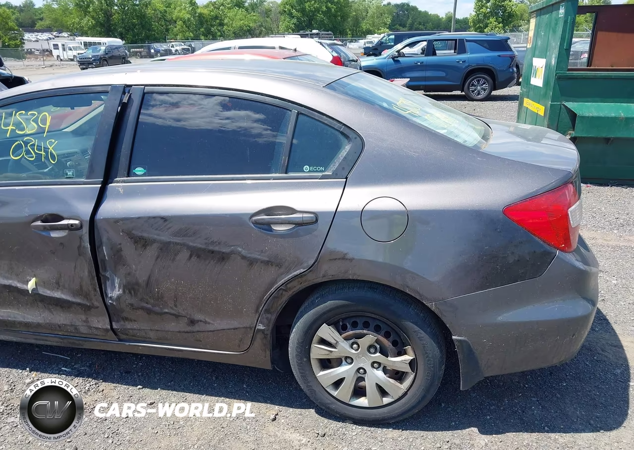 2012 Honda Civic Lx VIN:19XFB2F59CE082339 - 13
