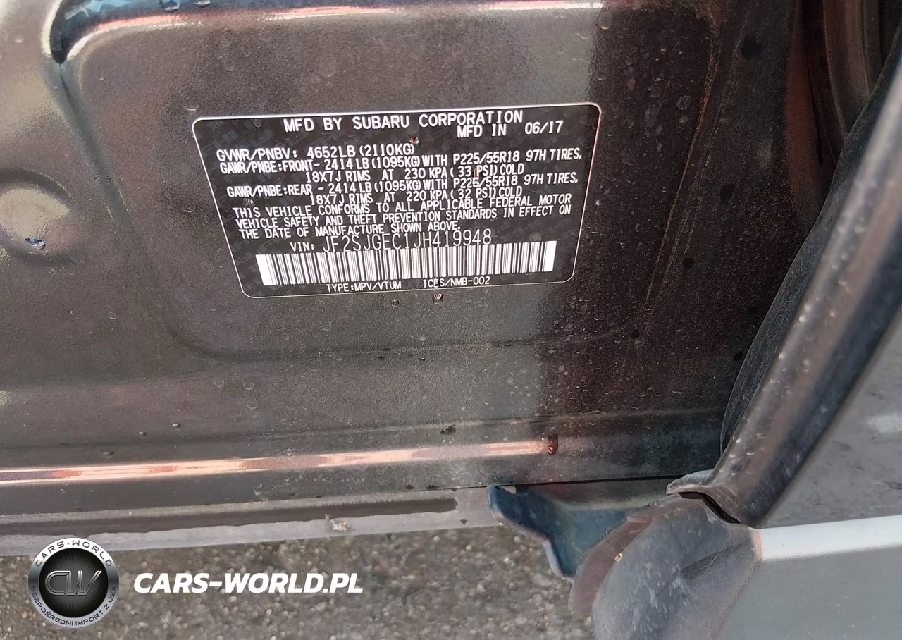 2018 Subaru Forester 2.0Xt Premium VIN:JF2SJGEC1JH419948 - 9