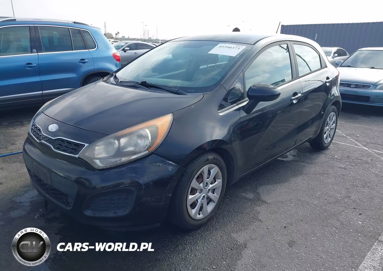 2014 Kia Rio Ex VIN:KNADN5A32E6360381 - 2