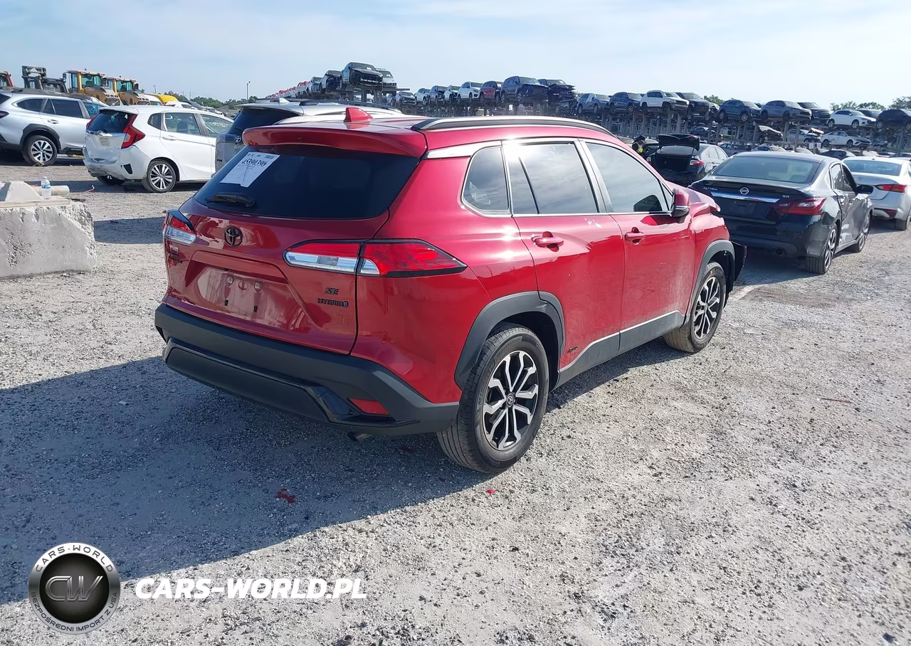2024 Toyota Corolla Cross Hybrid Se VIN:7MUFBABG4RV017310 - 4