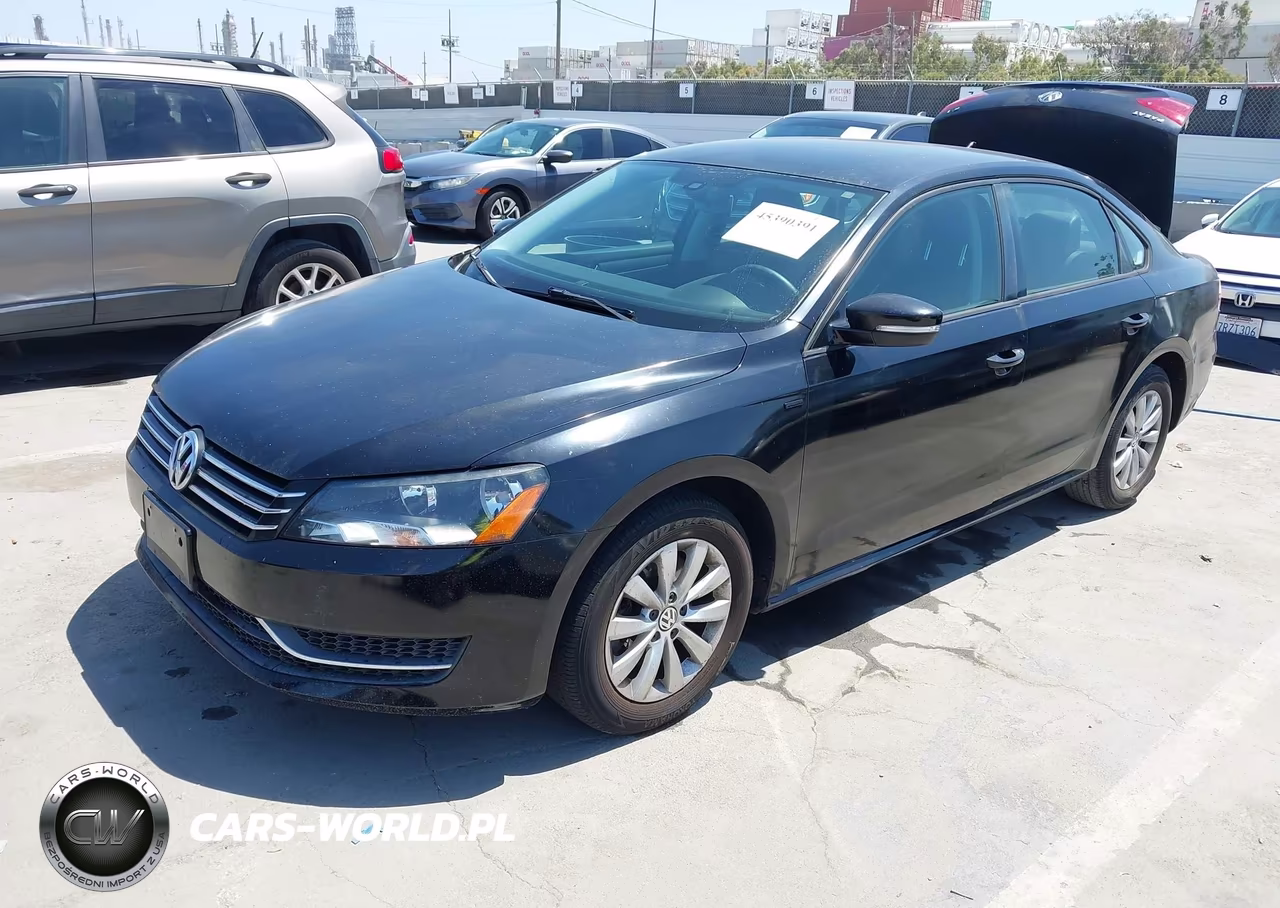 2014 Volkswagen Passat 1.8T Wolfsburg Edition VIN:1VWAT7A32EC112377 - 2