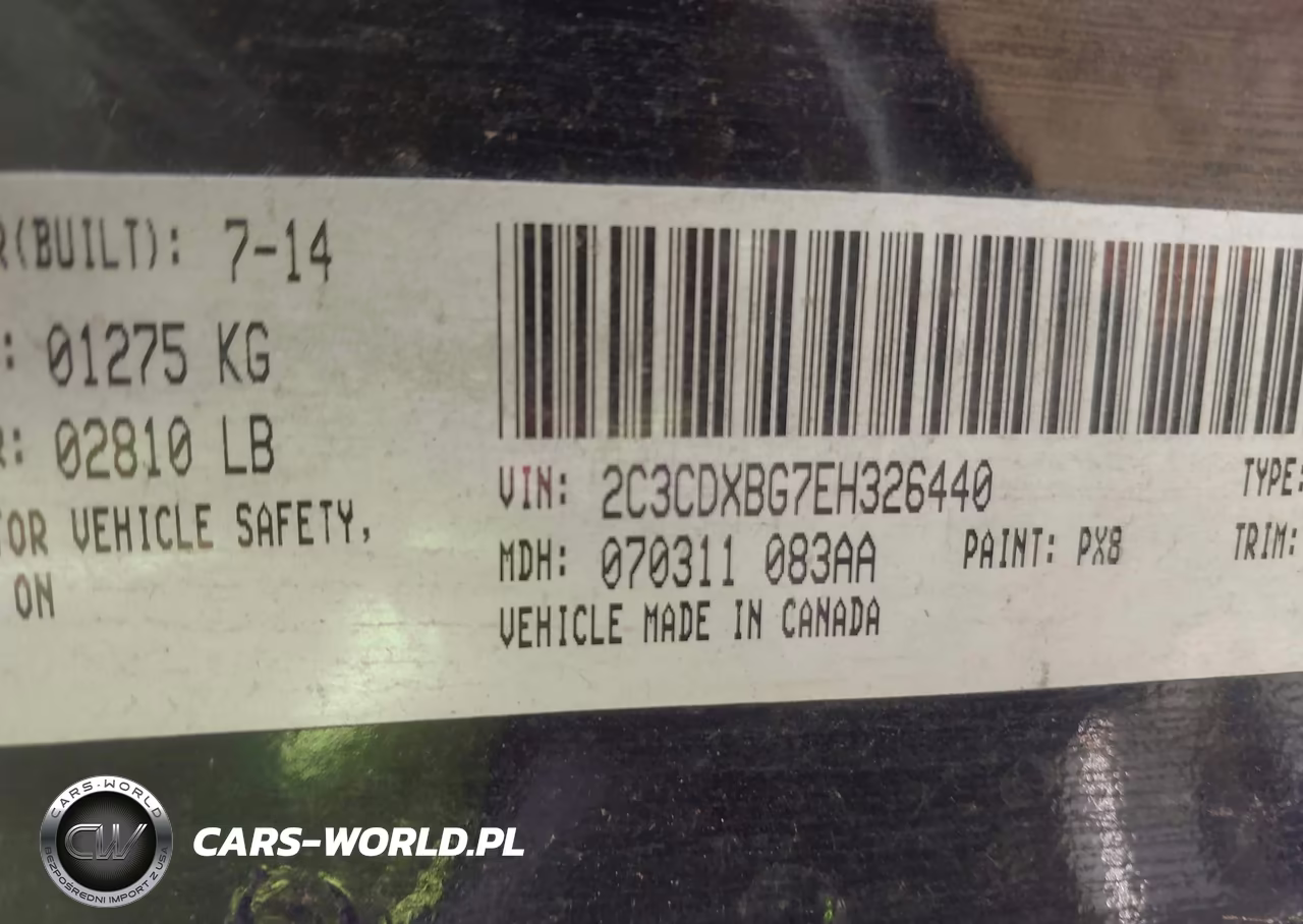 2014 Dodge Charger Se VIN:2C3CDXBG7EH326440 - 9