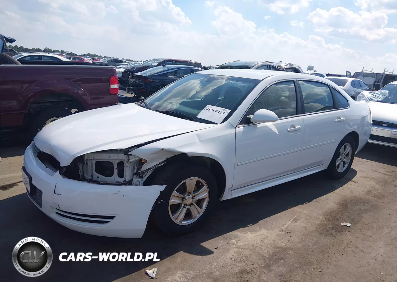 2013 Chevrolet Impala Ls VIN:2G1WF5E35D1262981 - 2