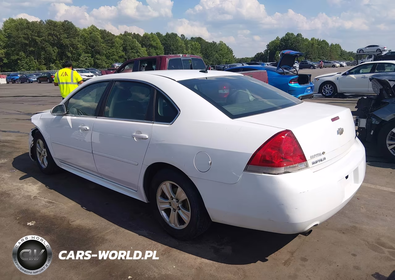 2013 Chevrolet Impala Ls VIN:2G1WF5E35D1262981 - 3