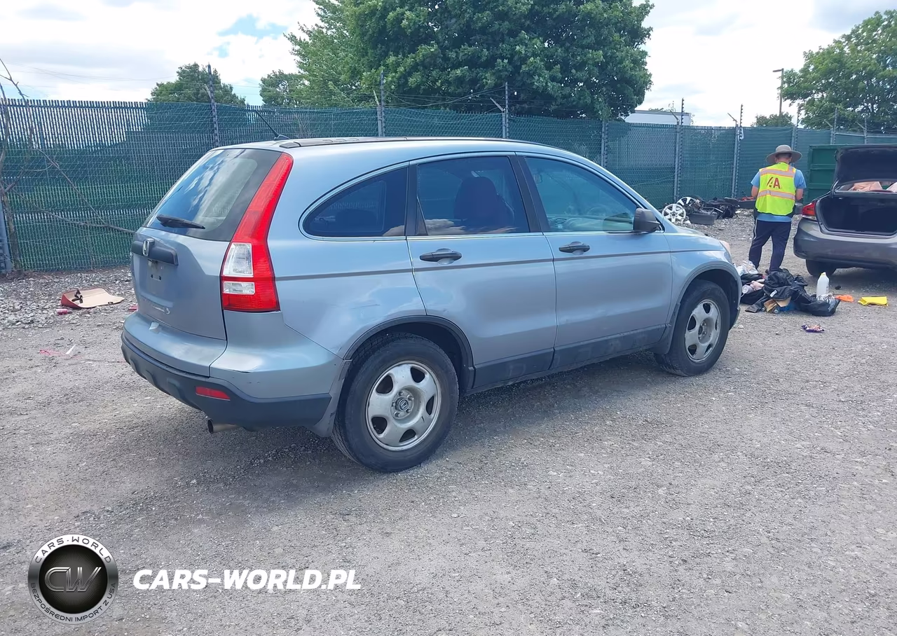 2007 Honda Cr-V Lx VIN:5J6RE38347L000336 - 4