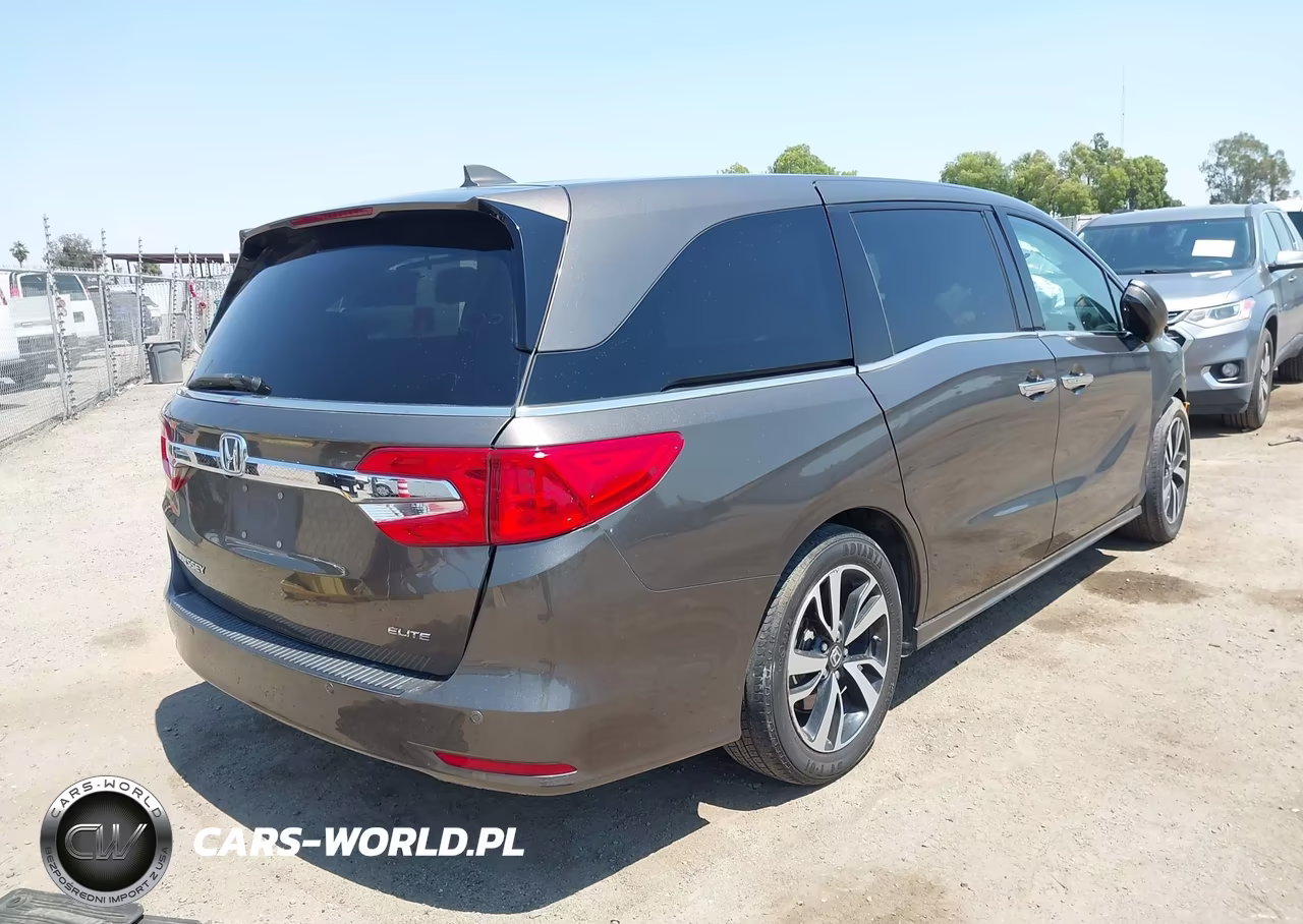 2018 Honda Odyssey Elite VIN:5FNRL6H95JB071380 - 4