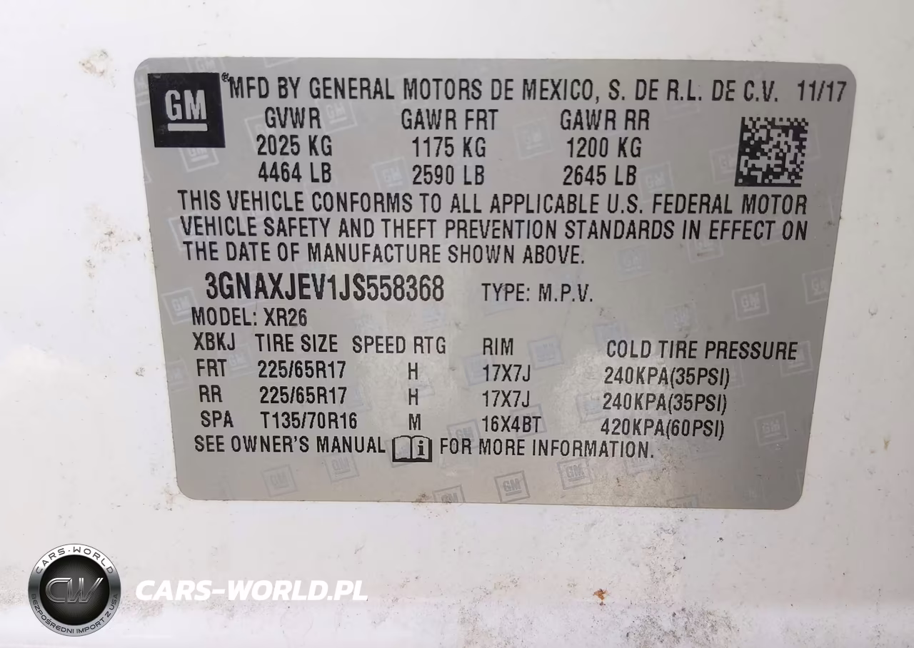 2018 Chevrolet Equinox Lt VIN:3GNAXJEV1JS558368 - 9