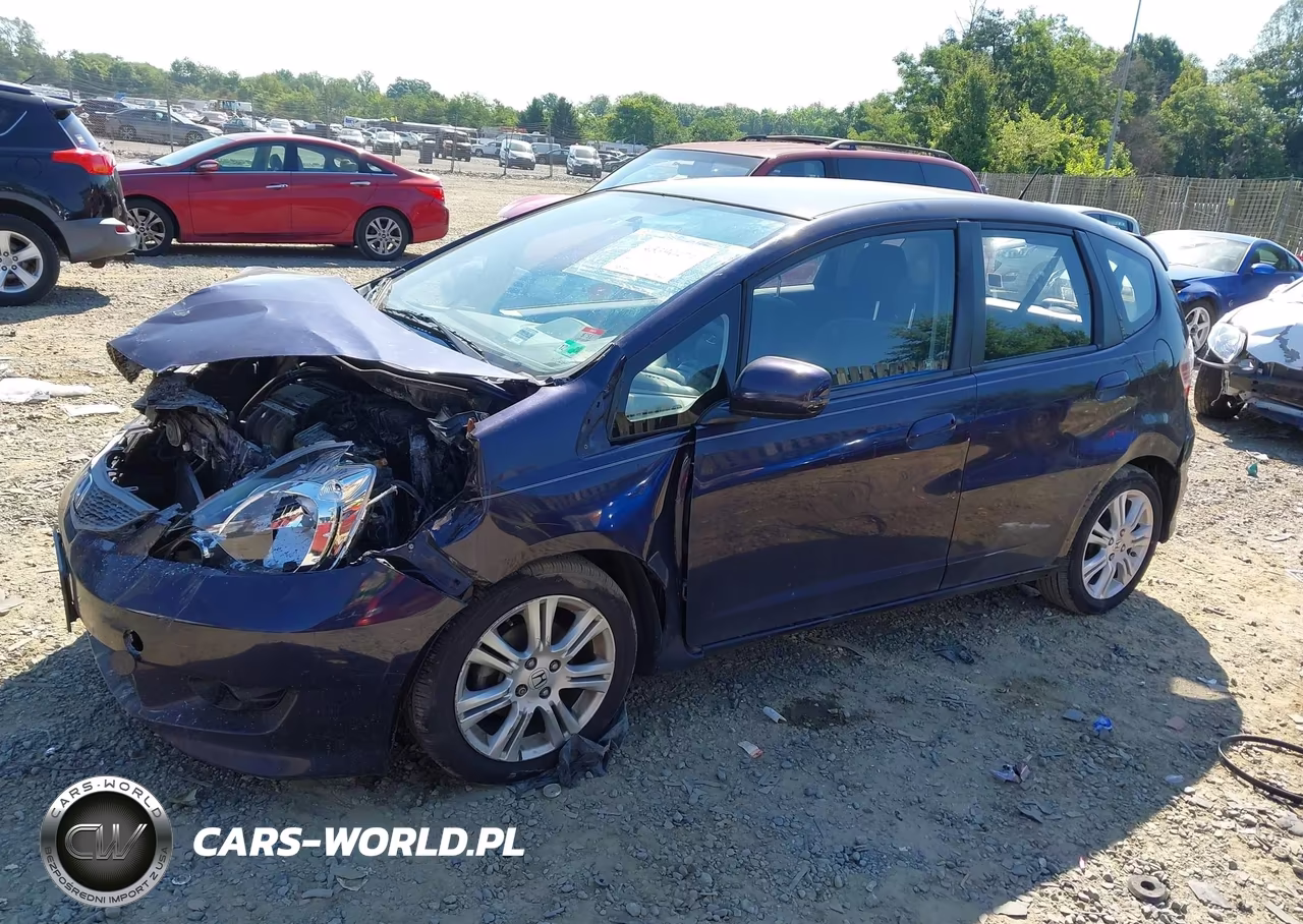 2010 Honda Fit Sport VIN:JHMGE8H41AC008287 - 2