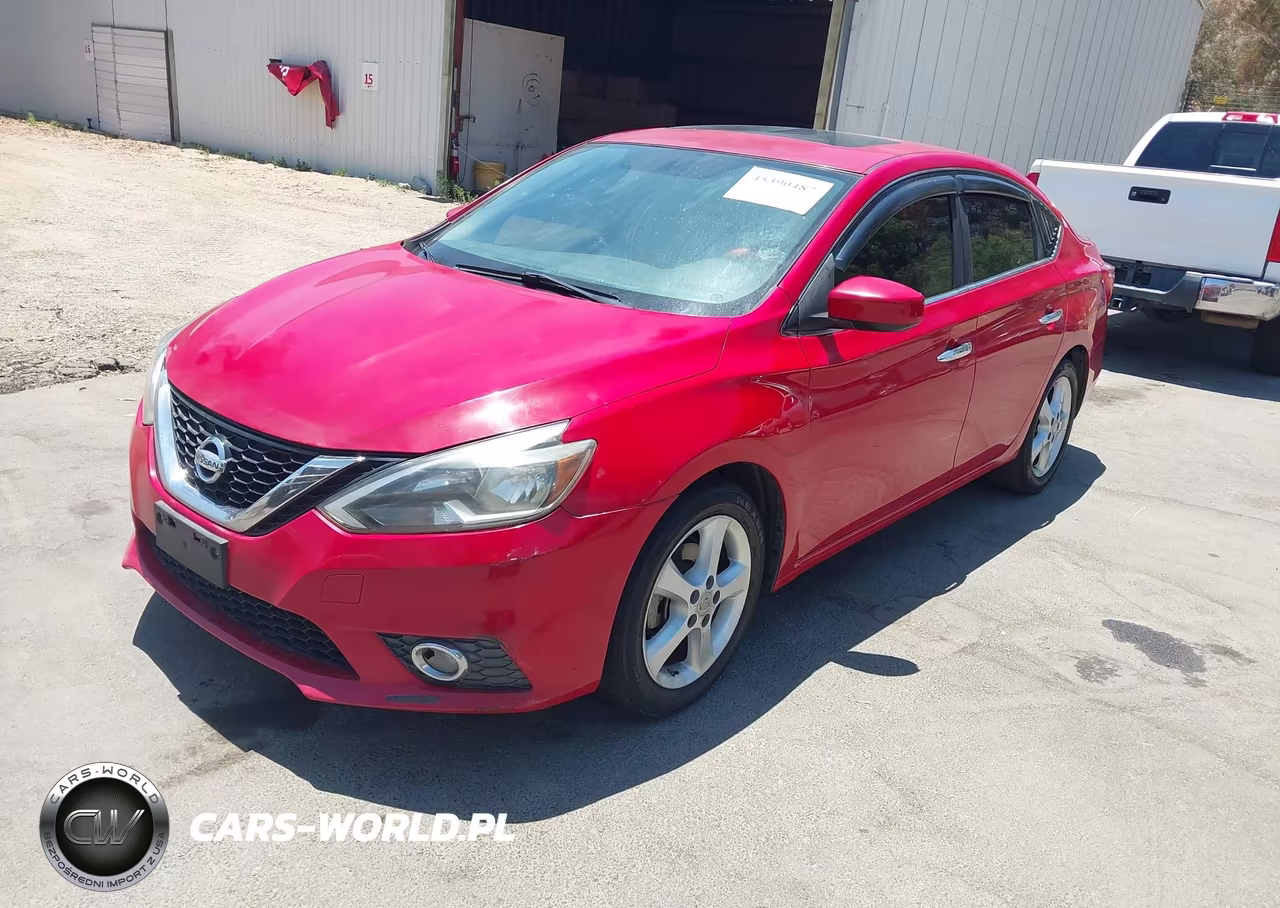 2017 Nissan Sentra Sv VIN:3N1AB7AP4HY302267 - 2