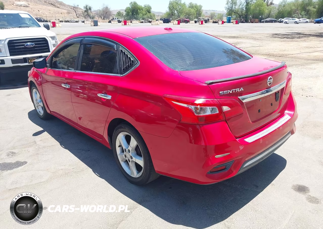2017 Nissan Sentra Sv VIN:3N1AB7AP4HY302267 - 3