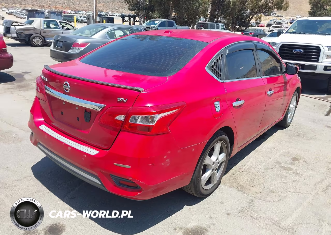 2017 Nissan Sentra Sv VIN:3N1AB7AP4HY302267 - 4